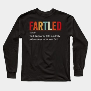 Fartled - Vintage Style Long Sleeve T-Shirt